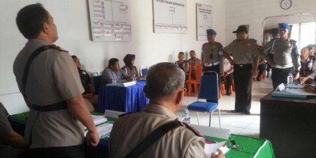 Langgar Kode Etik, Dua Anggota Polres Meranti Dipecat Tak Hormat